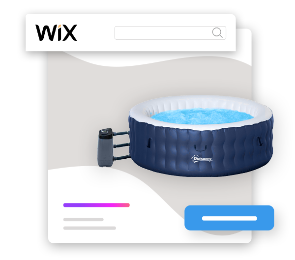 , WIX integration page